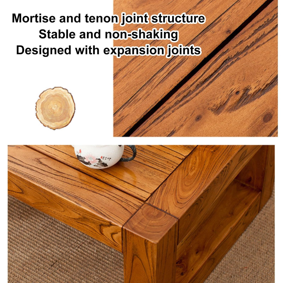 Square Wood Coffee Table P679794