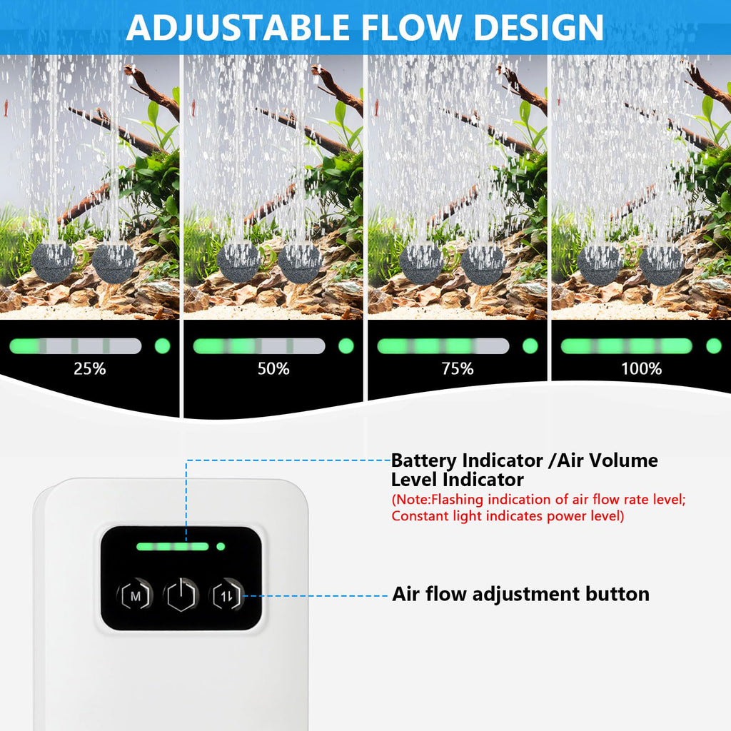 Aquarium Air Pump Magnetic Glass Cleaner T836102