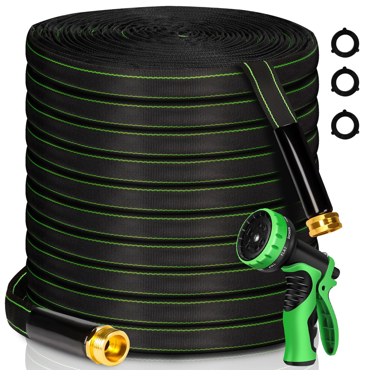100 ft Heavy Duty No Kink Garden Hose S277