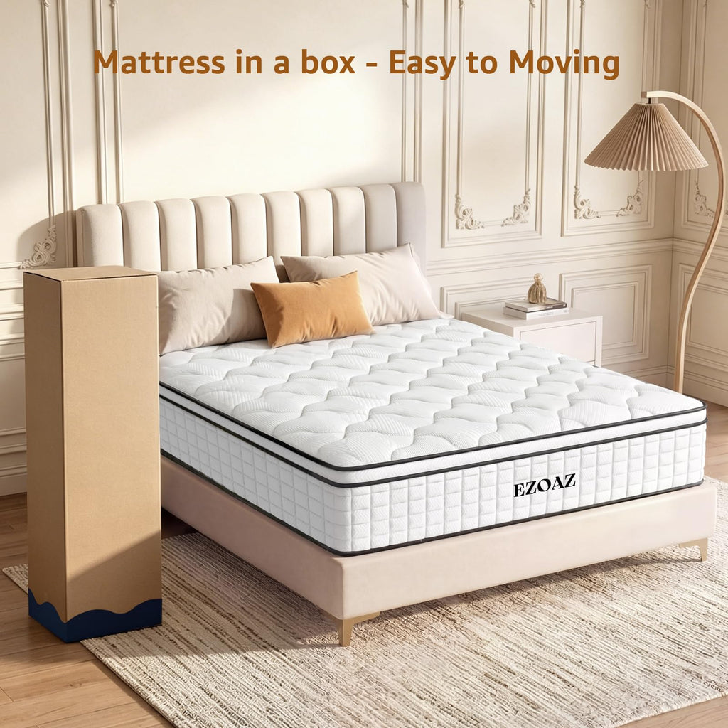 12 Inch Medium Firm Hybrid Full Mattress C34080