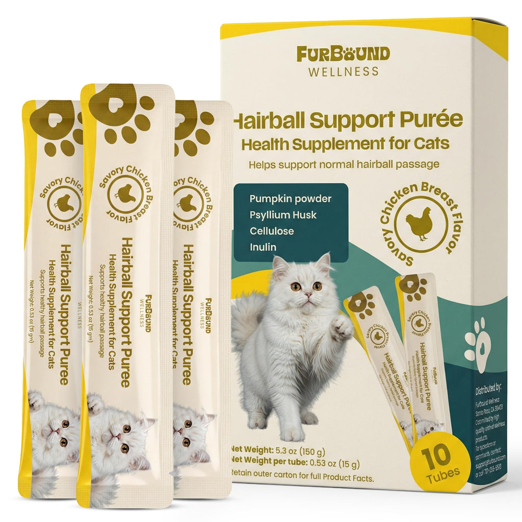 Cat Hairball Support Puree with Pumpkin Powder I521