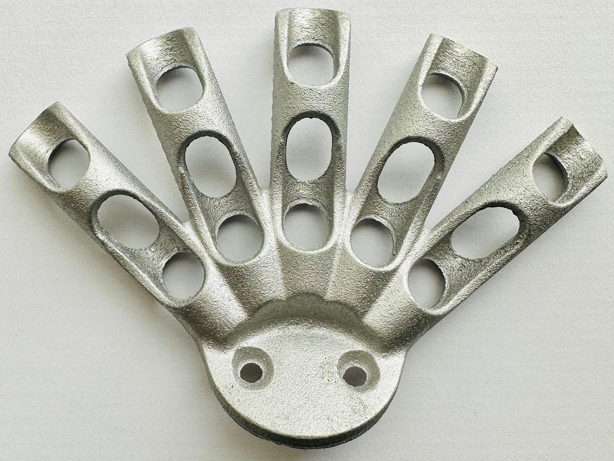 Cast Aluminum 5-Flag Bracket K745